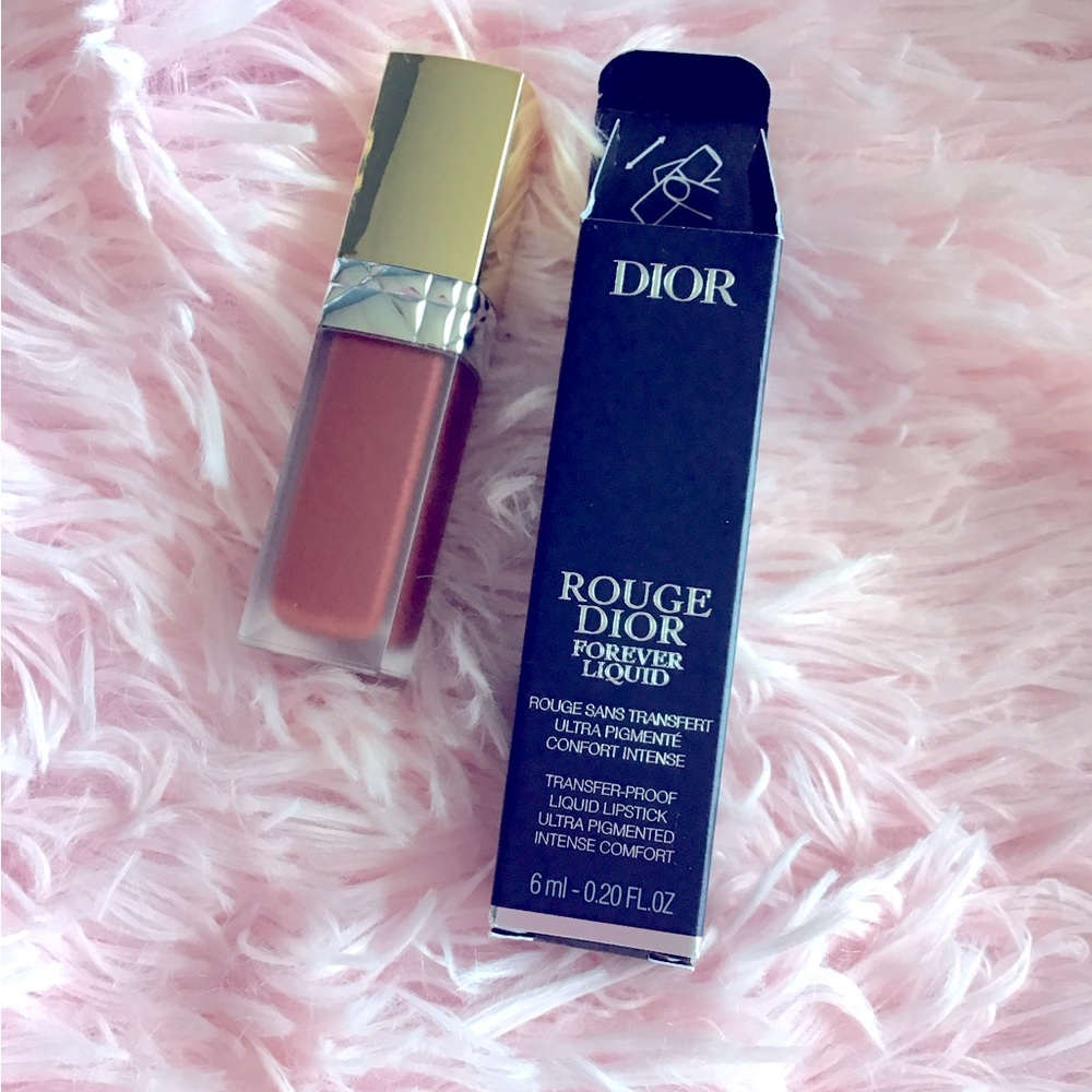 New Dior Forever Limited Edition Sequin Glitter Liquid Lipstick 843 Divine InBox
